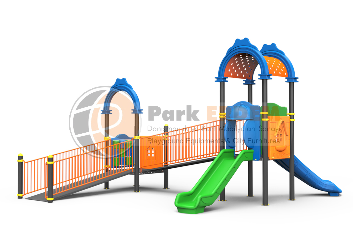 ENGELSİZ OYUN PARKI 2 KAYDIRAKLI 